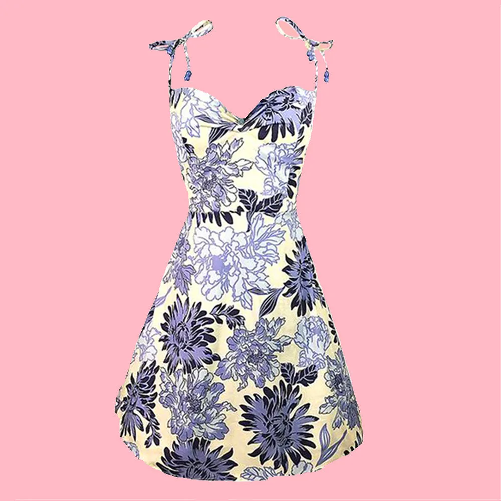 Kinny & Howie Spring Blooms A-Line Swing Dress