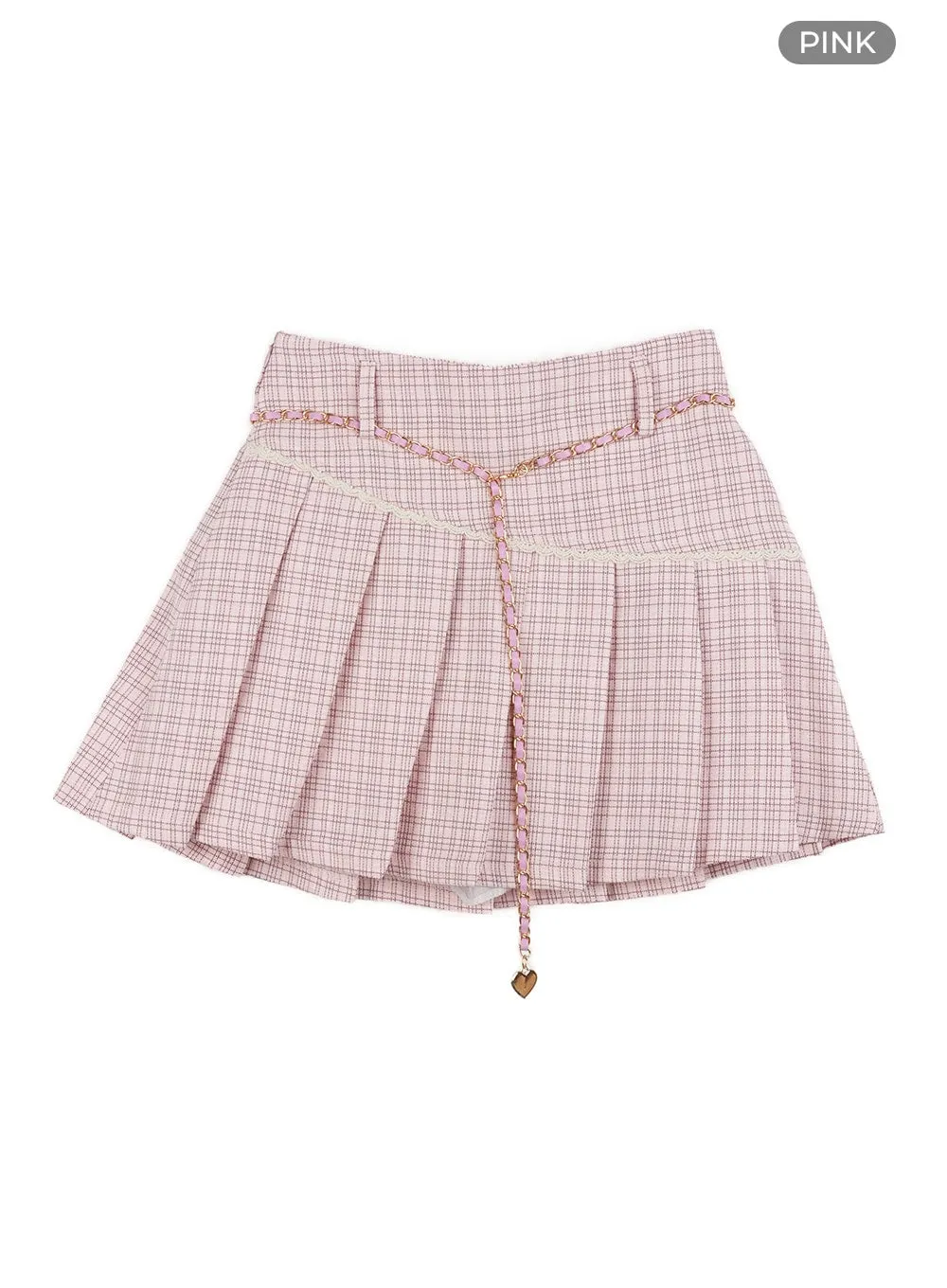 Kpop Pleated Mini Skirt OG406