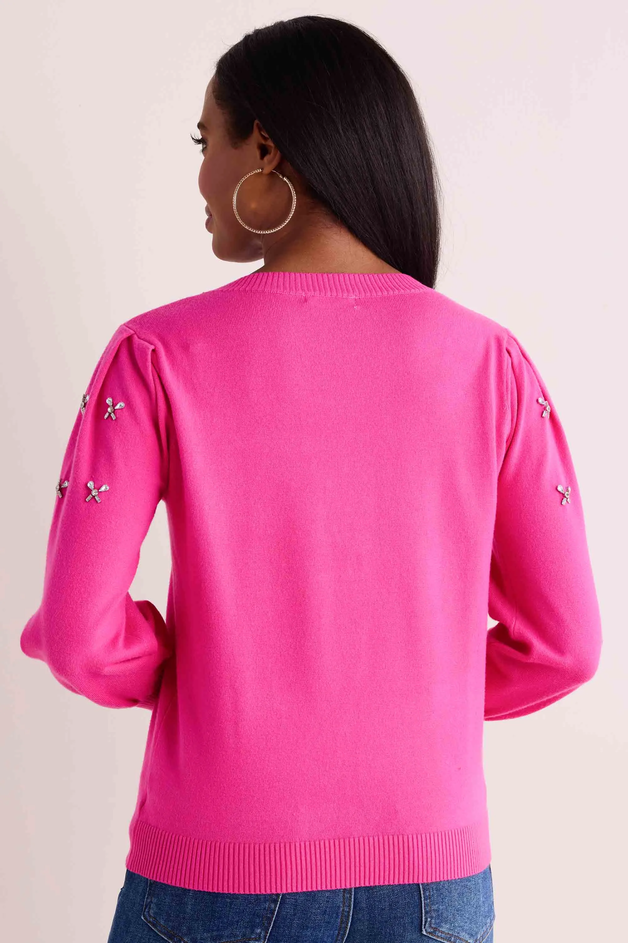 Lennox Sweater- Pink