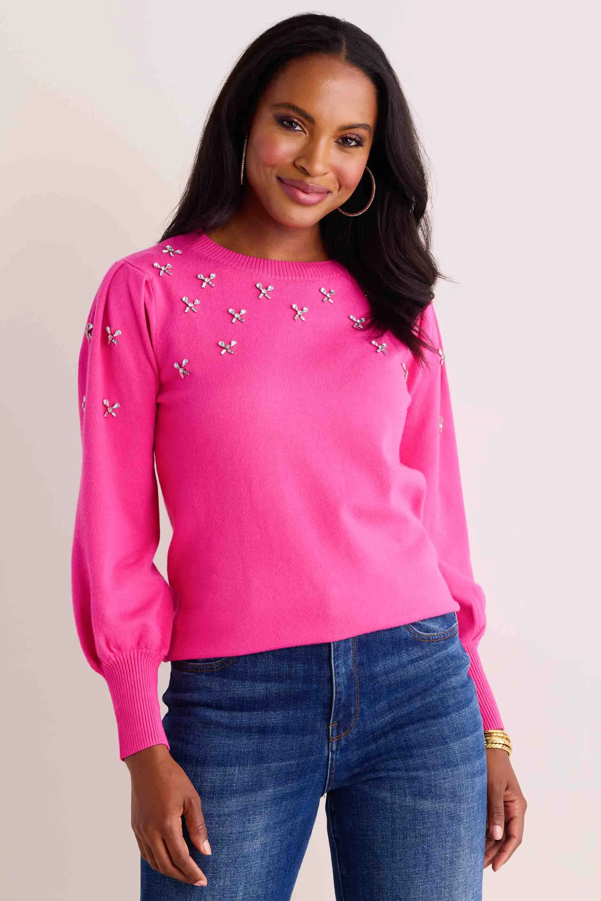 Lennox Sweater- Pink