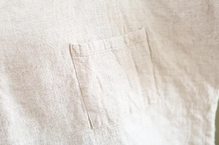 Loose Cotton and Linen Shirt | Zen