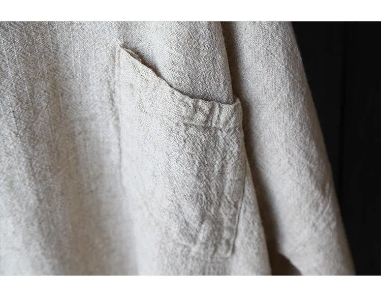 Loose Cotton and Linen Shirt | Zen