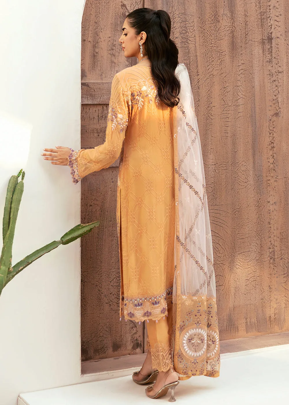 Luxury Chiffon Collection 2024 by Ramsha | F-2603