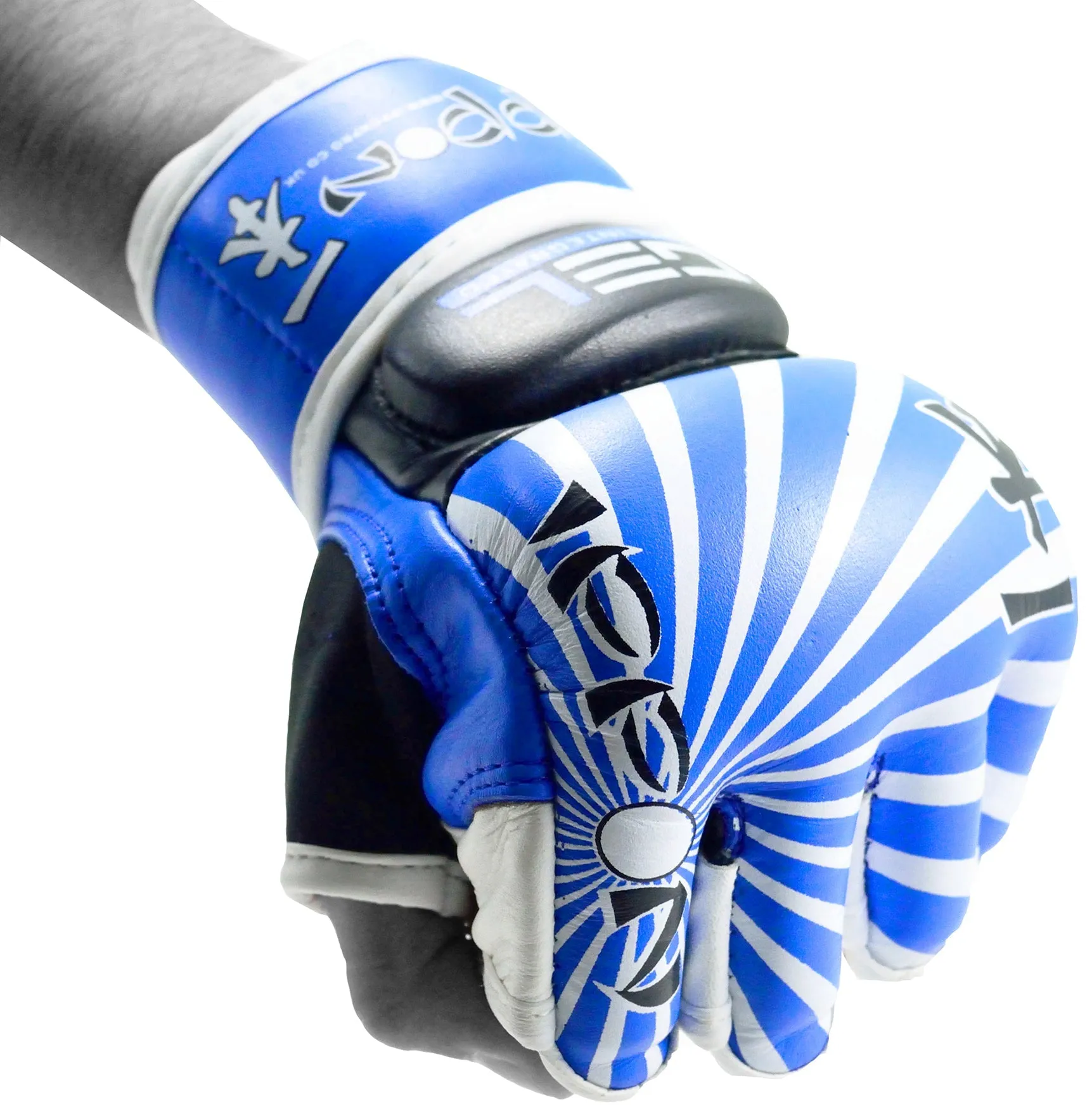 MAR-404 | Blue White IPPON MMA Gloves