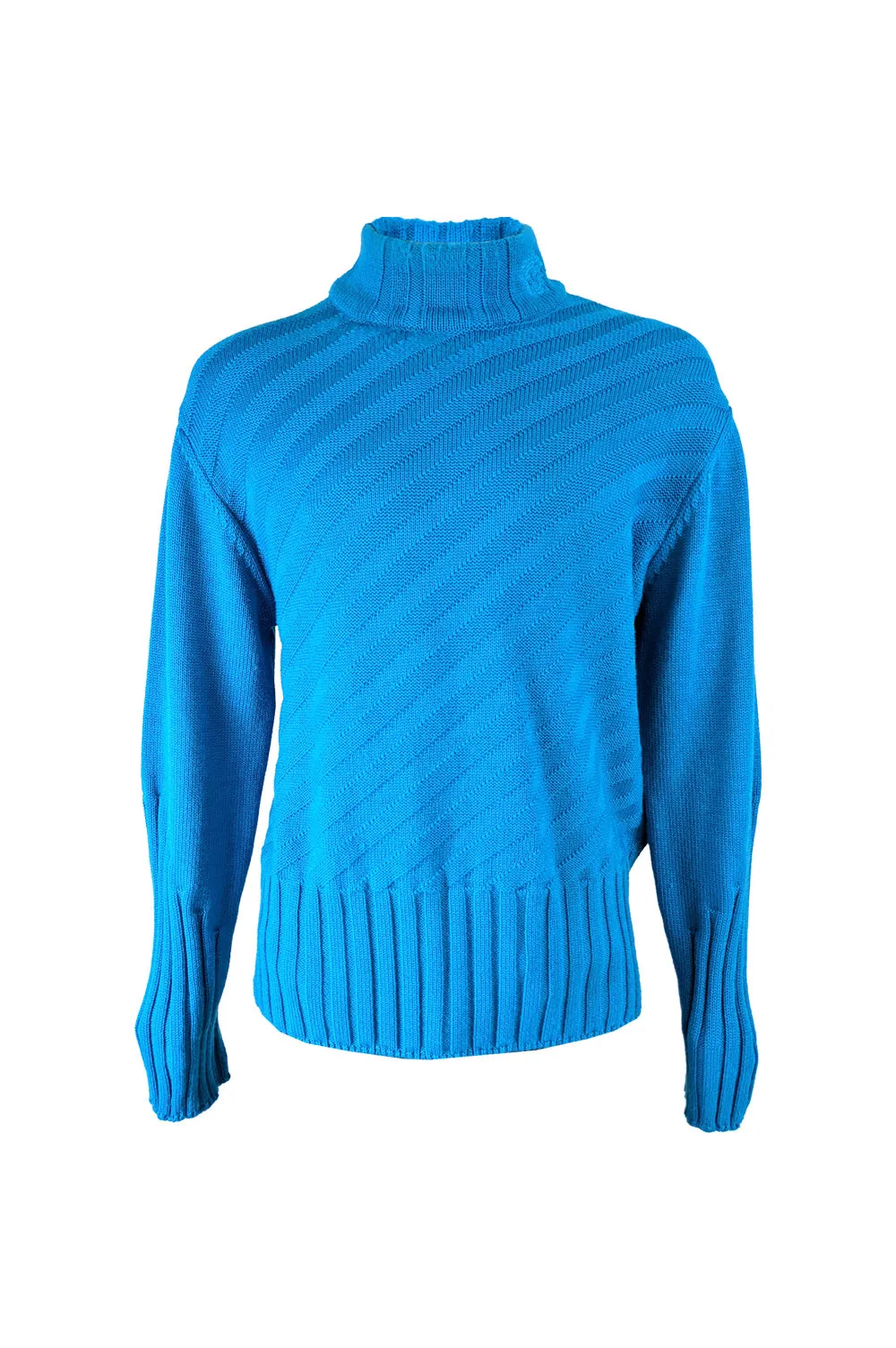 Mens Vintage Alternating Ribbed Sweater, 1990s