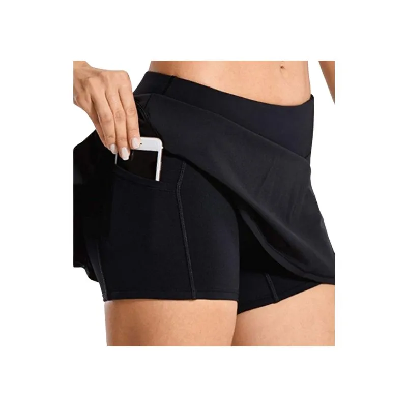 Mini Skirt Sports Tennis Skirt Pants