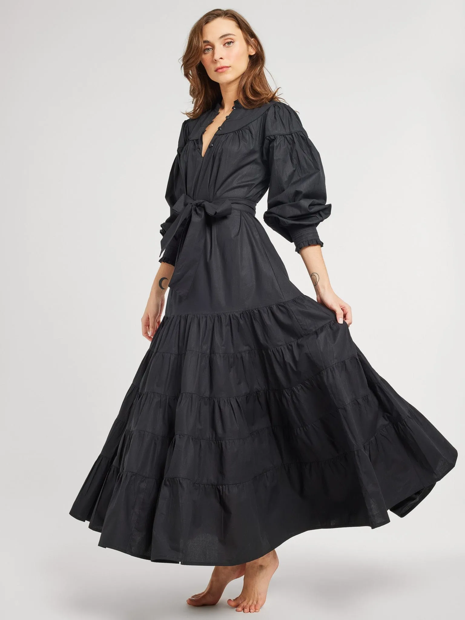 Ninette Dress in Black