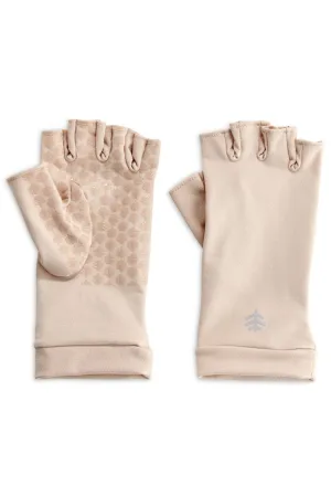 Ouray UV Fingerless Sun Gloves  |  Beige