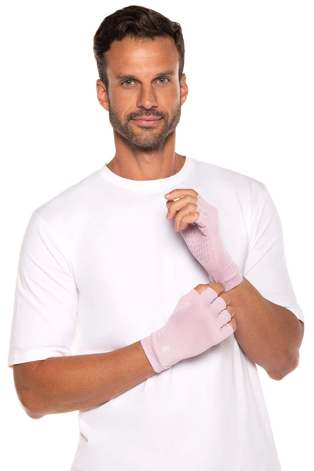 Ouray UV Fingerless Sun Gloves  |  Dusty Mauve