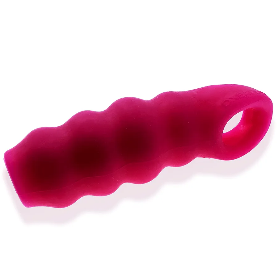 Oxballs Invader Rippled Open-Ended Silicone Cock Sheath Extender