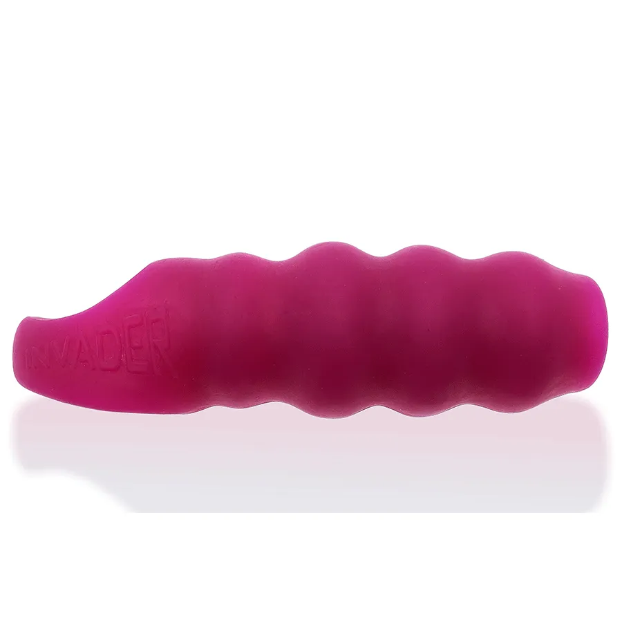 Oxballs Invader Rippled Open-Ended Silicone Cock Sheath Extender