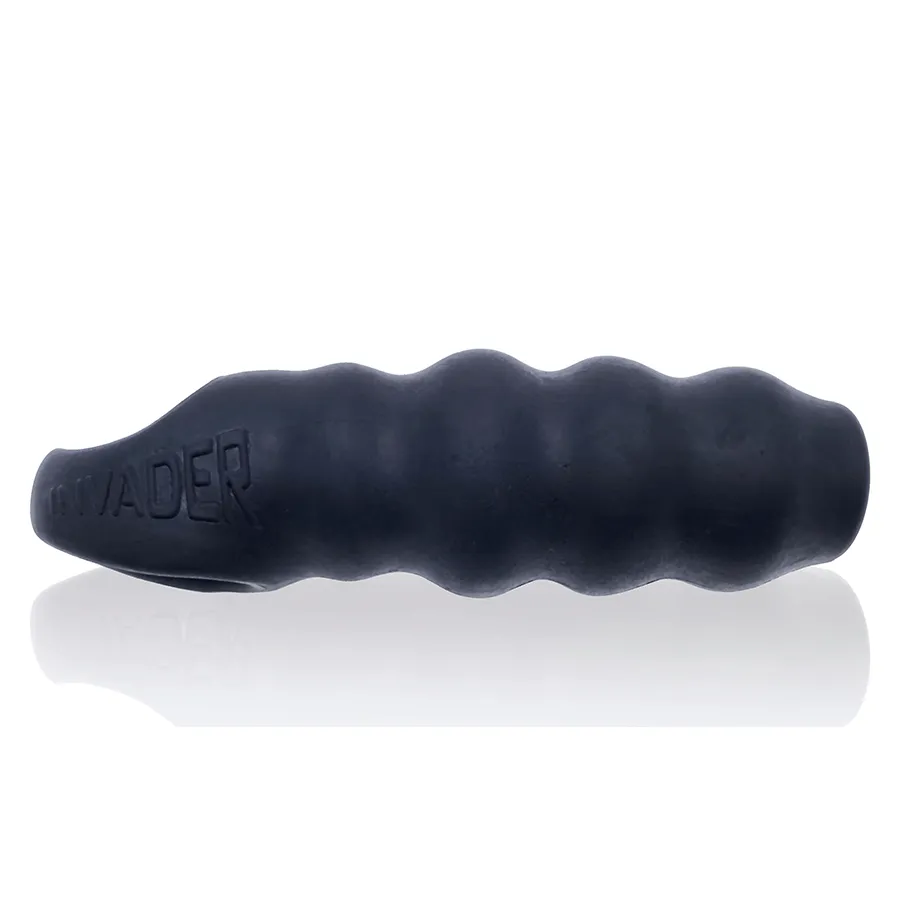 Oxballs Invader Rippled Open-Ended Silicone Cock Sheath Extender