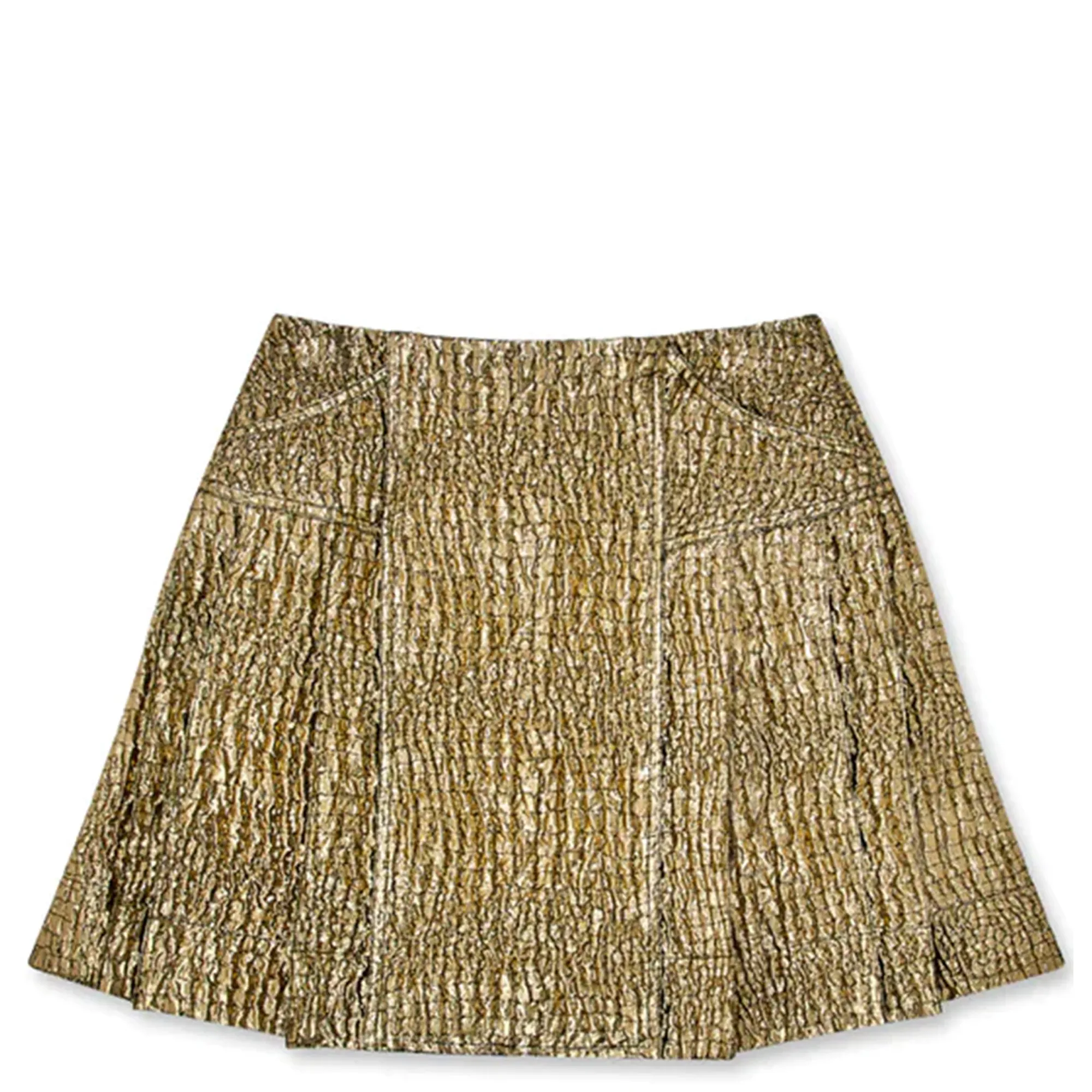 Pleated Mini Kilt Skirt