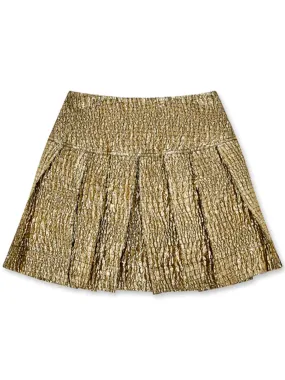 Pleated Mini Kilt Skirt