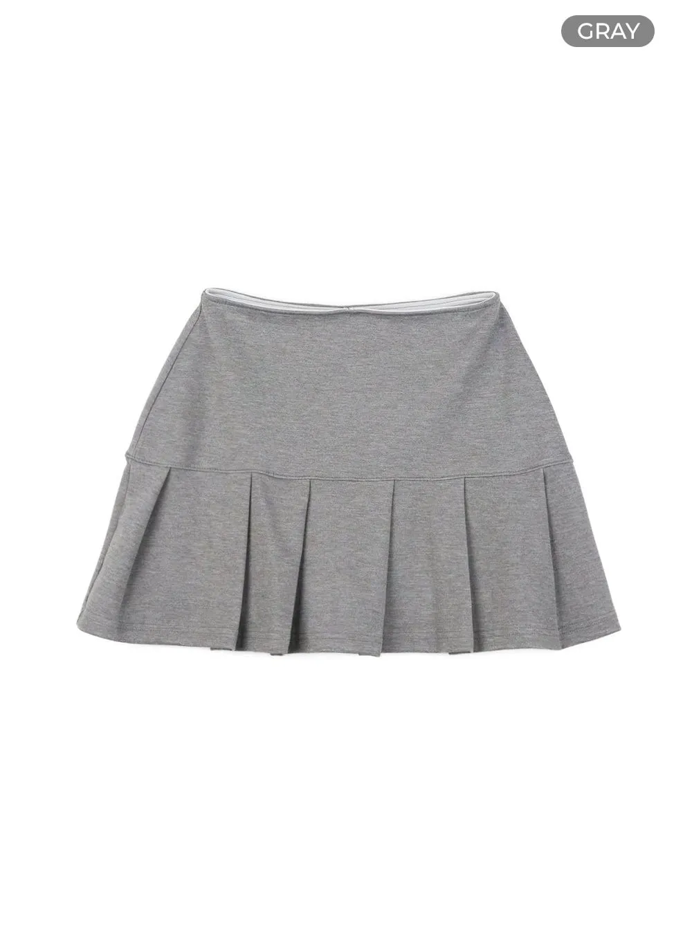 Pleated Mini Skirt IL419