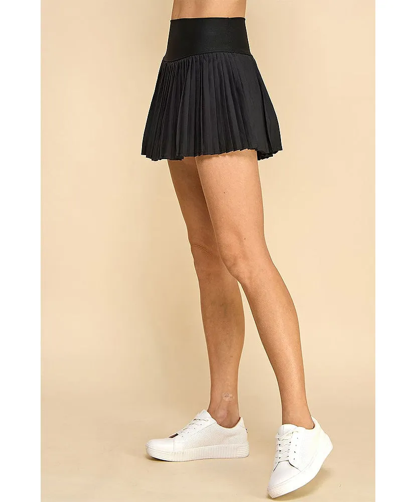 Polly Pleated Athletic Skort