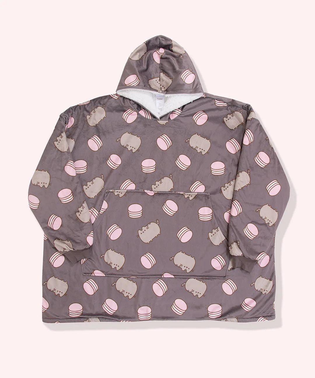 Pusheen Macaron Wearable Blanket Hoodie