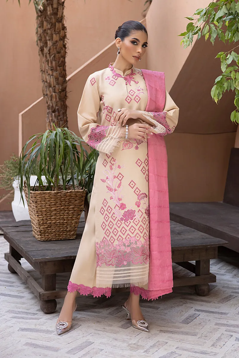 Rang Rasiya Carnation Karandi Collection with Shawl – Pinar