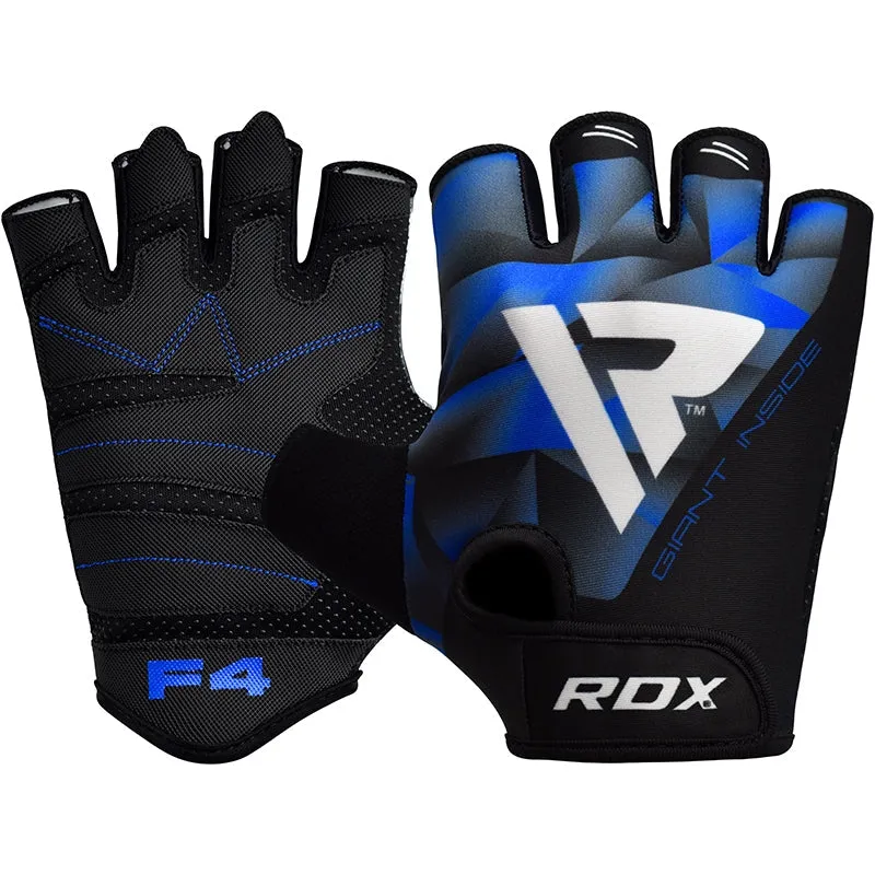 RDX F4 Fingerless Weightlifting Gloves