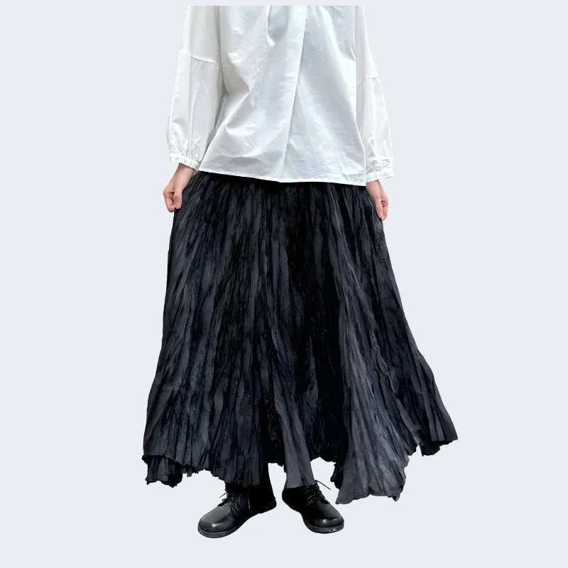 Rugged Goth Skirt Long