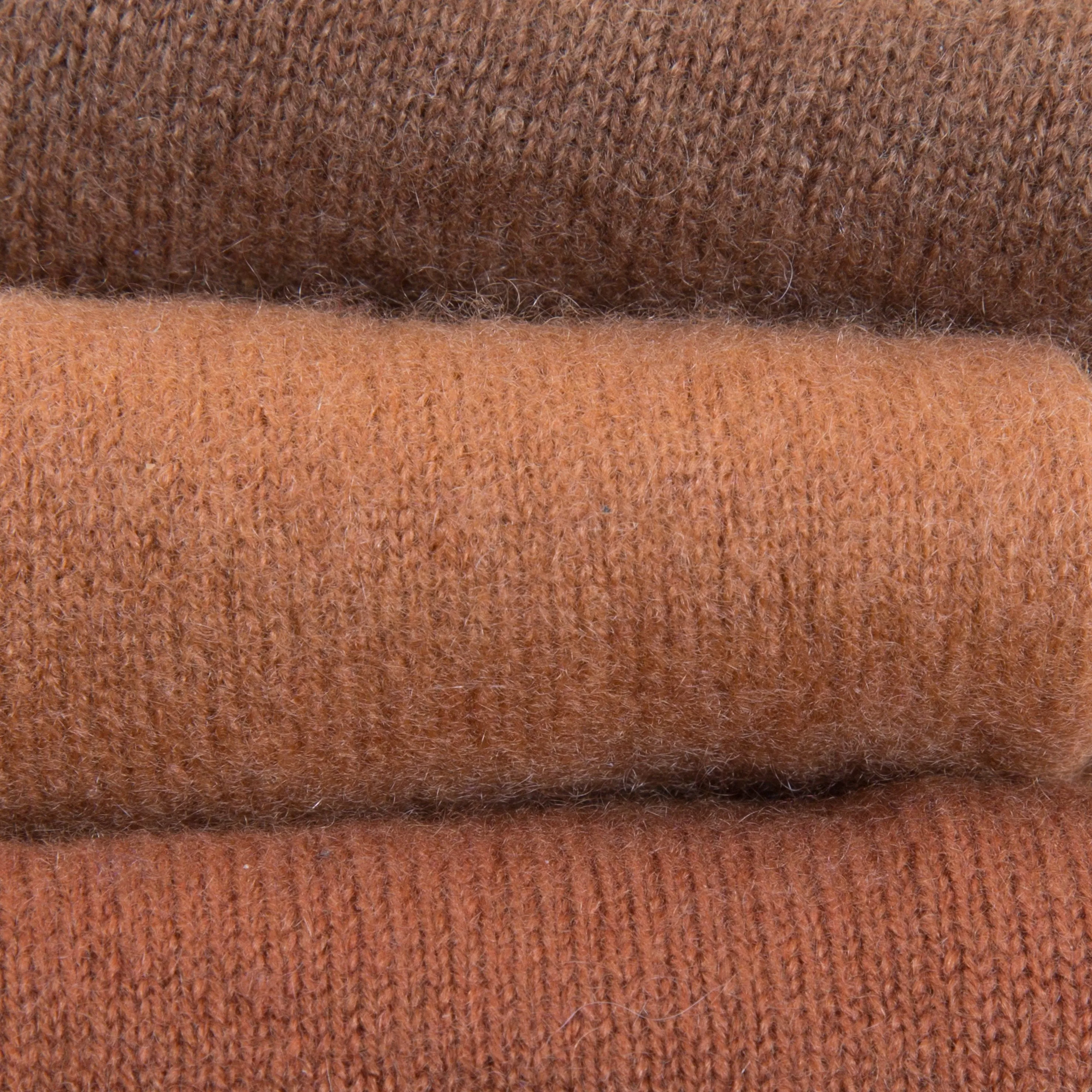 Russet Cashmere Fingerless Gloves