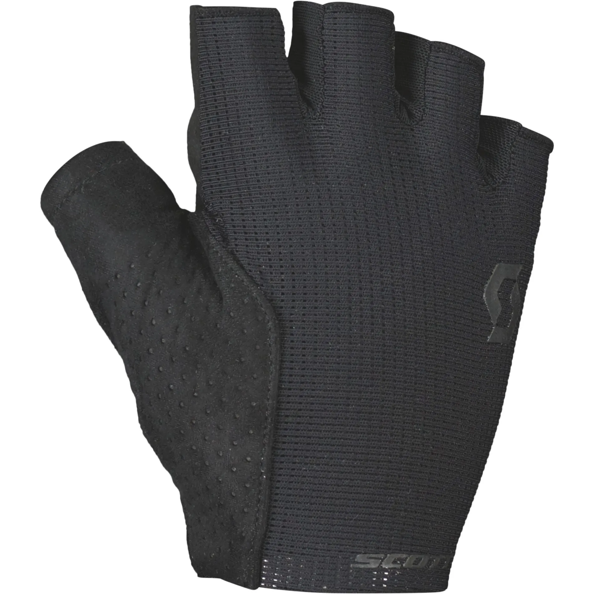 Scott Essential Gel Fingerless Cycling Gloves - Black