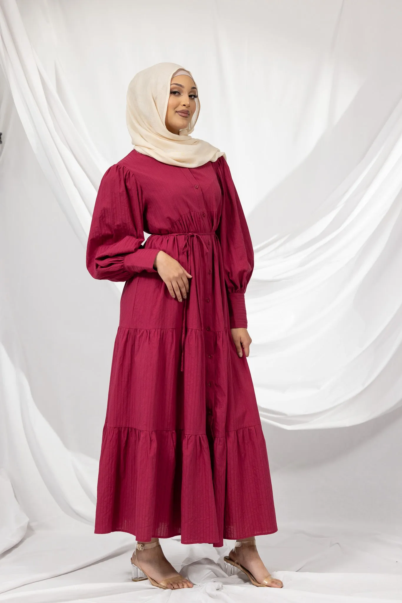 Shaila Tiered Maxi Dress