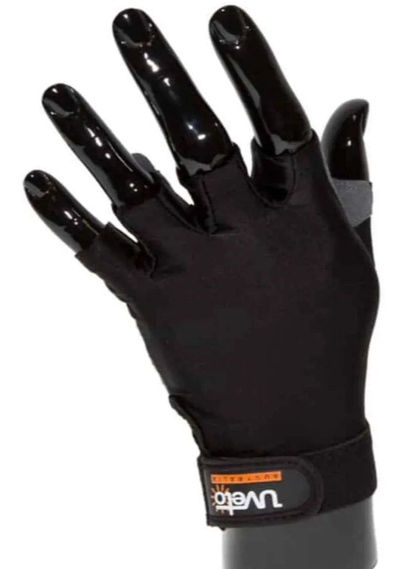 Sure Grip UV Gloves Fingerless upf 50