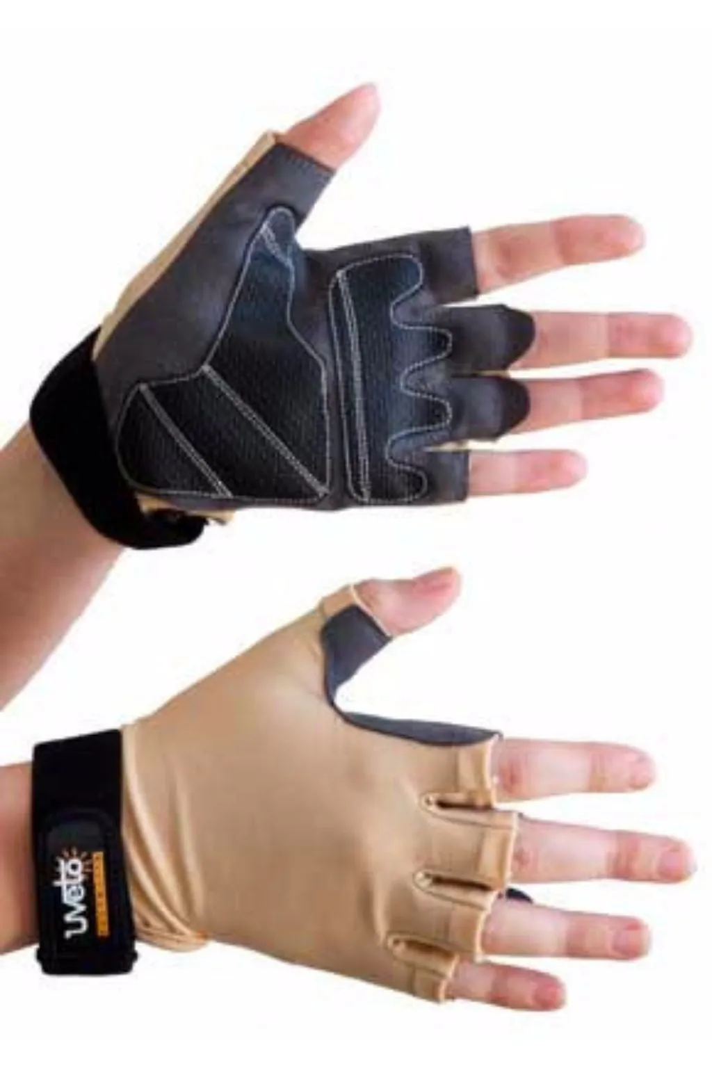 Sure Grip UV Gloves Fingerless upf 50