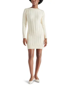 SUZIE SWEATER DRESS IVORY