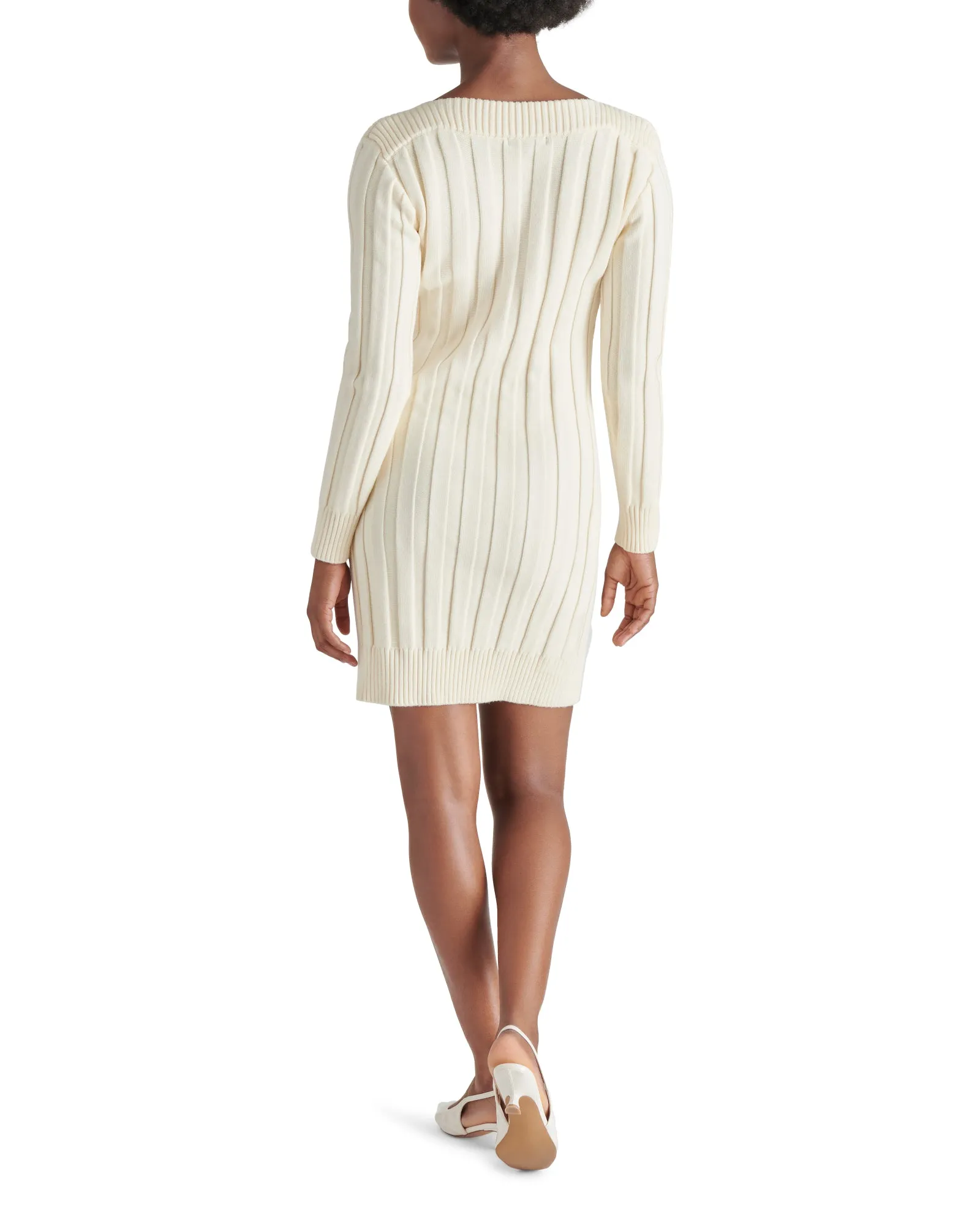 SUZIE SWEATER DRESS IVORY