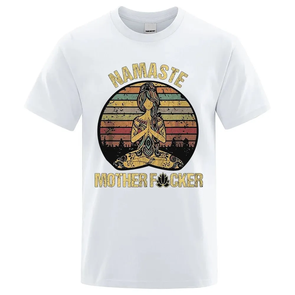 T-shirt motard - Namaste Mother Fucker