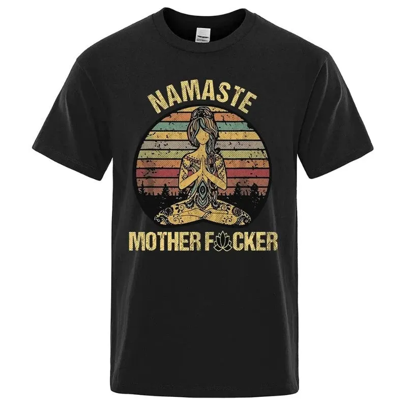 T-shirt motard - Namaste Mother Fucker