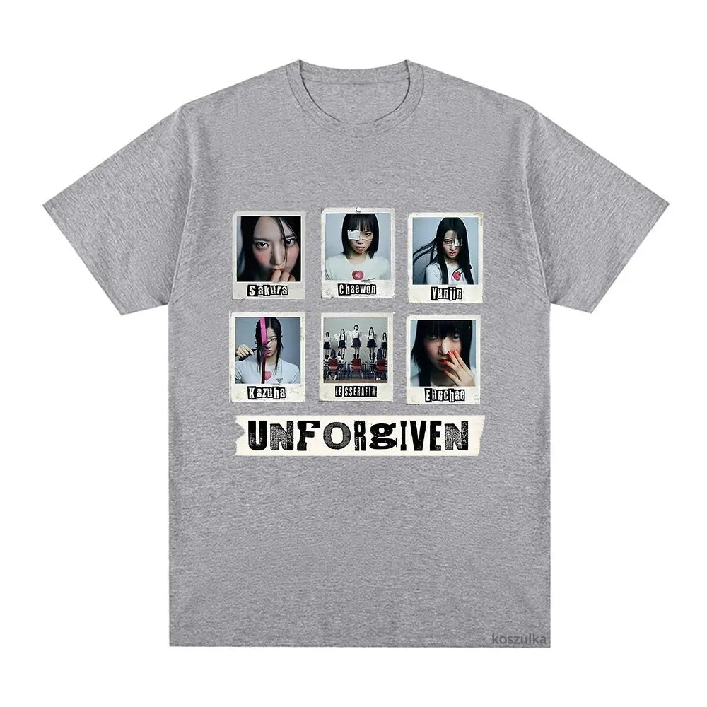 T-shirt Oversize Unisexe LE SSERAFIM Unforgiven