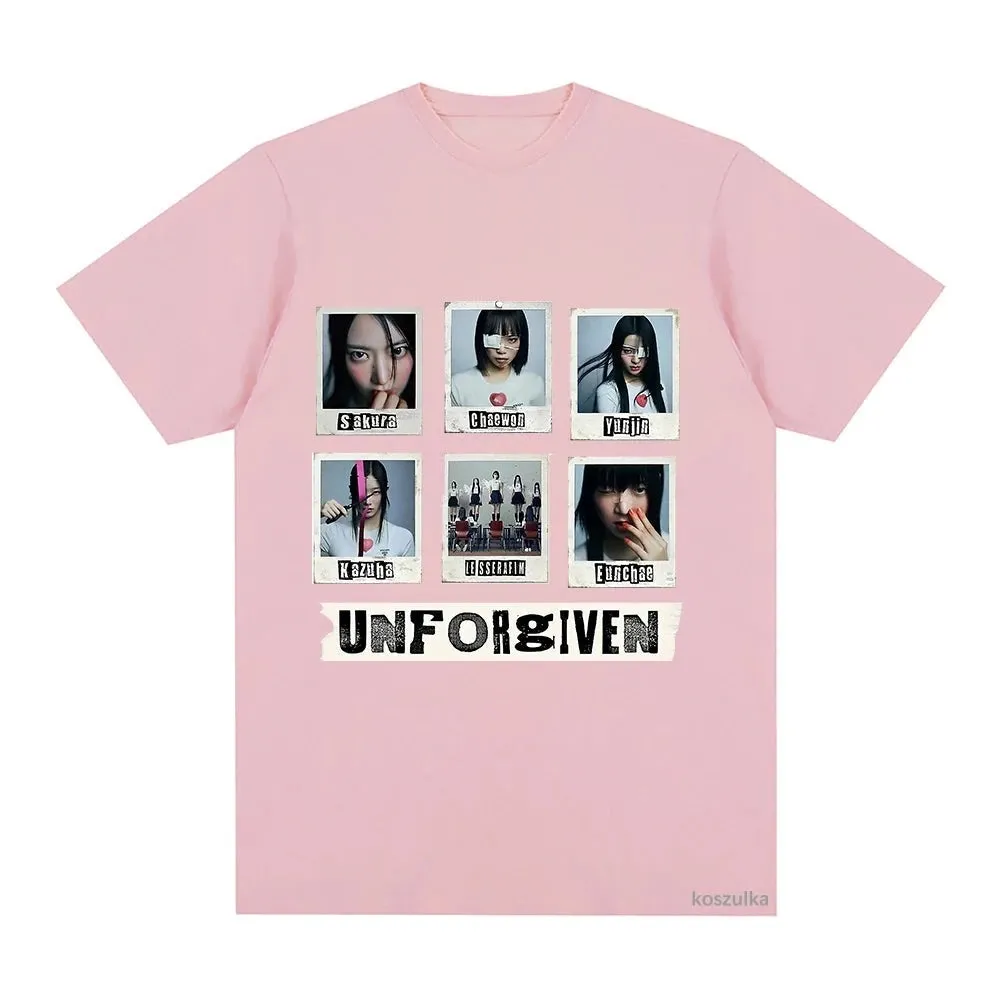 T-shirt Oversize Unisexe LE SSERAFIM Unforgiven