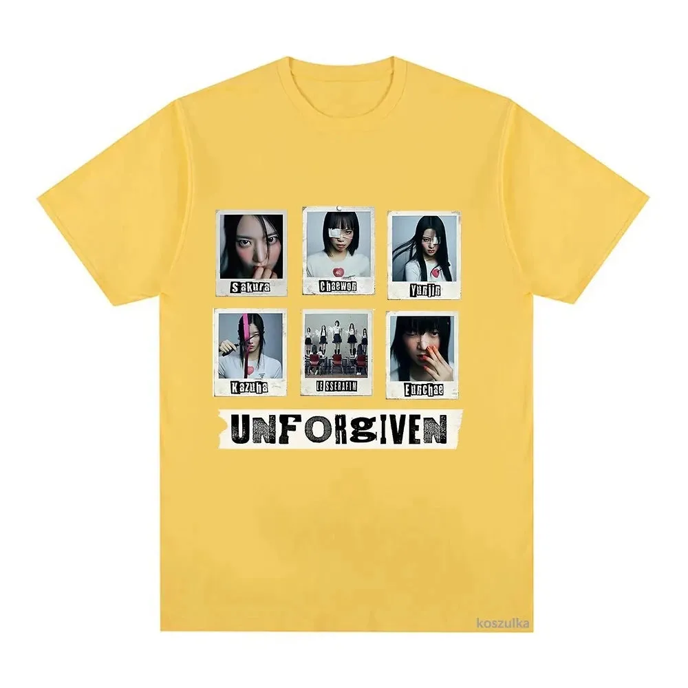 T-shirt Oversize Unisexe LE SSERAFIM Unforgiven