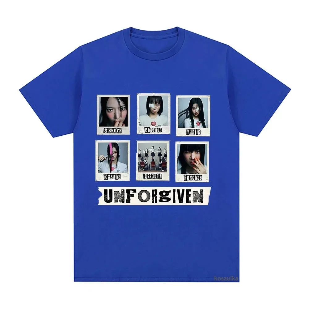 T-shirt Oversize Unisexe LE SSERAFIM Unforgiven