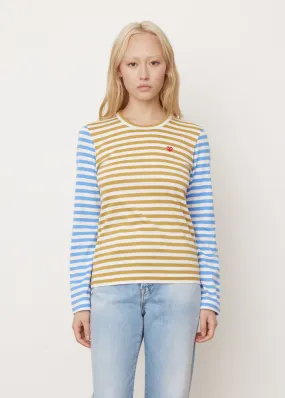 T317 Striped Long Sleeve T-Shirt