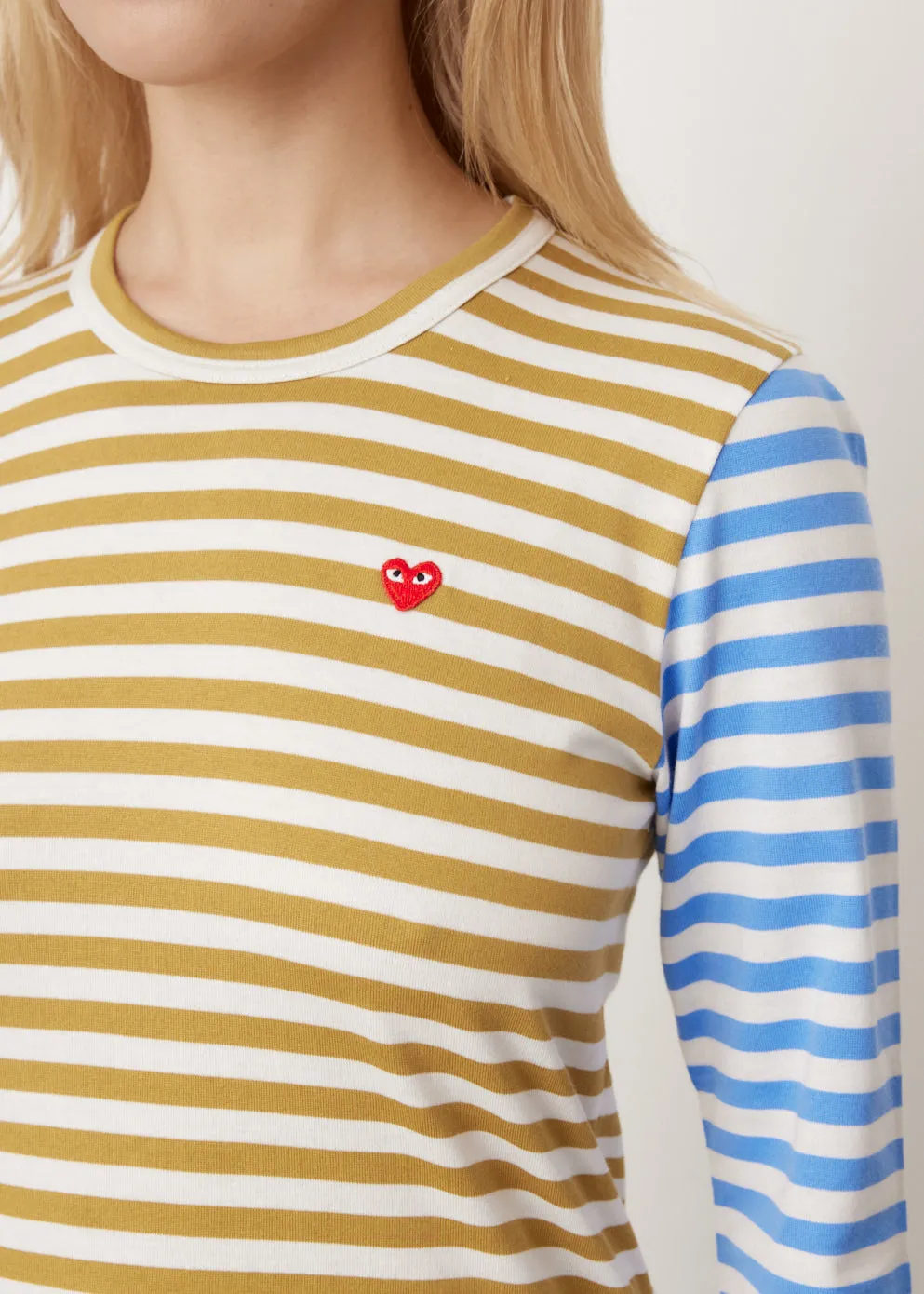 T317 Striped Long Sleeve T-Shirt