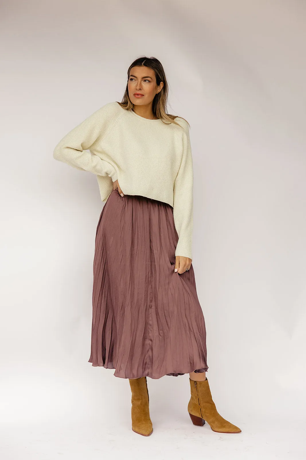 The Inseparable Pleated Skirt