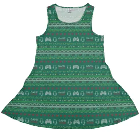 Ugly Christmas Sweater Video Gamer Dress