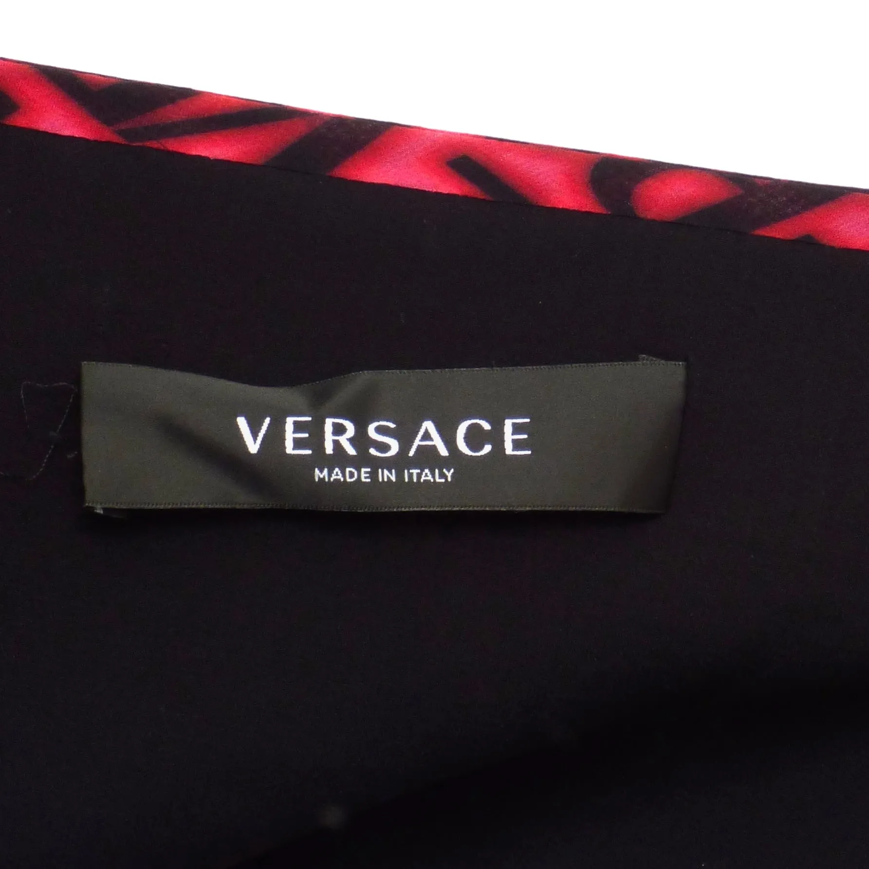 VERSACE- NWT 2023 Logo Chiffon Bustier Over Dress, Size-8