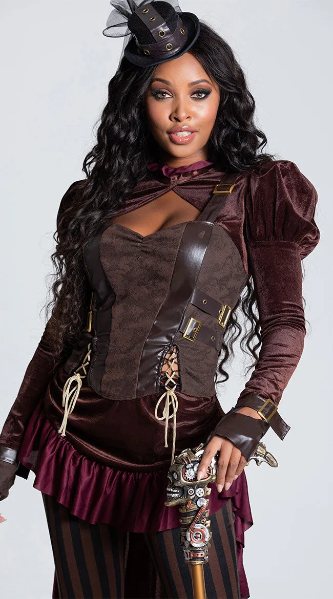 Victorian Steampunk Hottie Costume