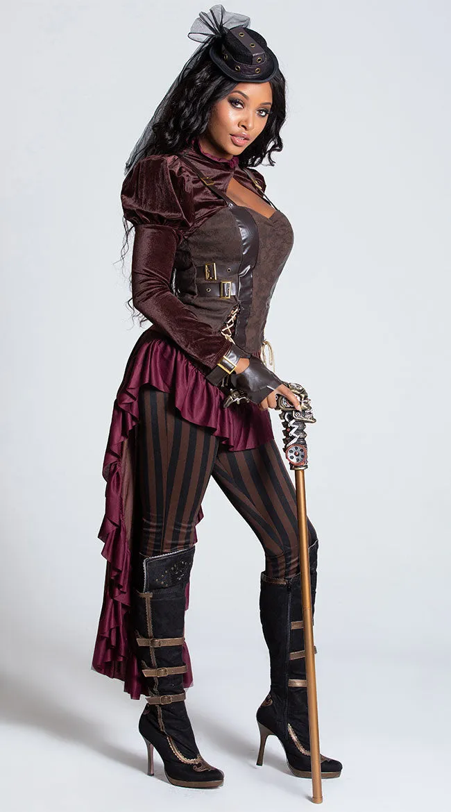 Victorian Steampunk Hottie Costume