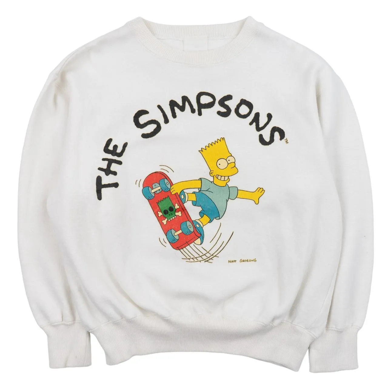 Vintage 90s The Simpsons Sweatshirt Size XS