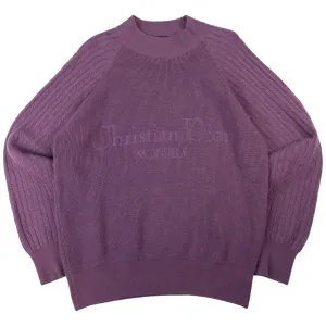 Vintage Dior Knit Jumper Size M