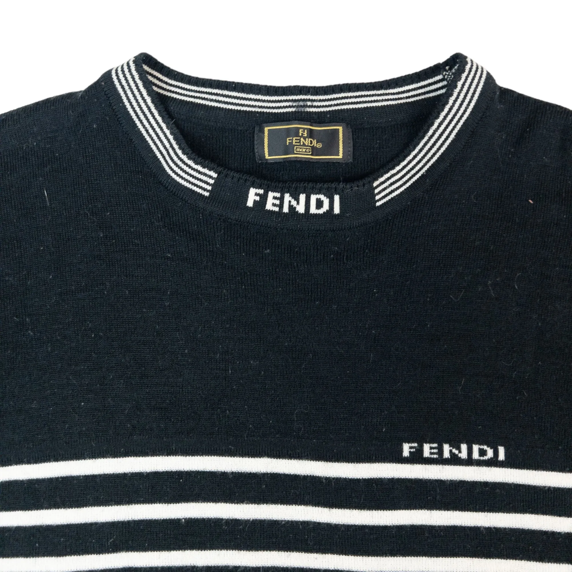 Vintage Fendi Knit Jumper Women's Size M