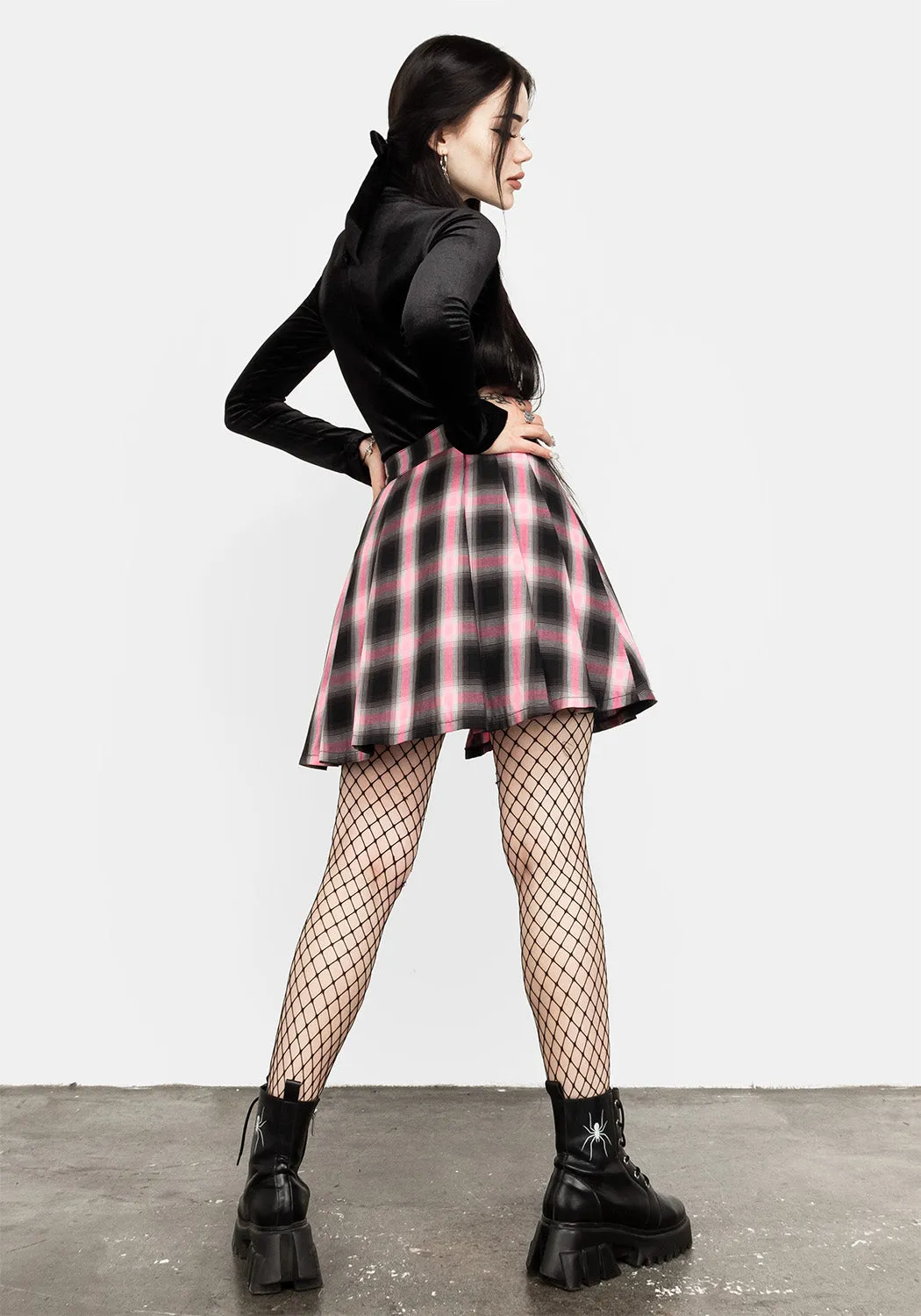 Vivacity Pleated Mini Skirt