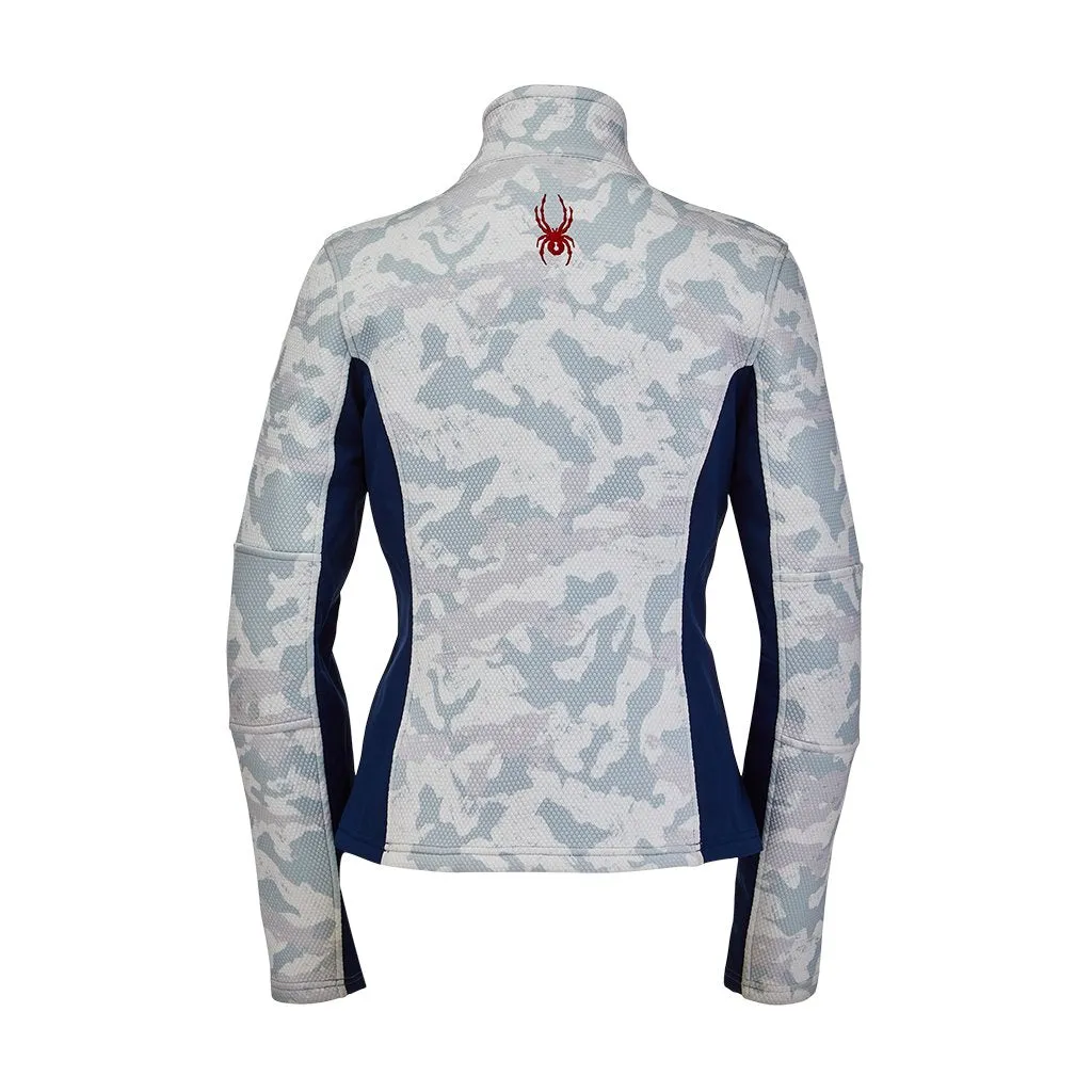 Womens Usa Encore Full Zip - Snow Camo (2021)