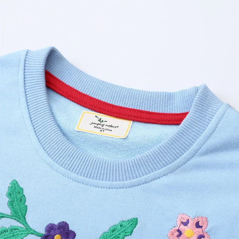 Woodlands Forest - Girls Embroidered Sweater Jumper